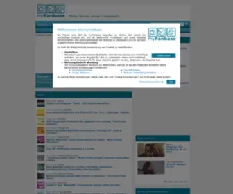 Myfanbase.de(Meine Serien) Screenshot