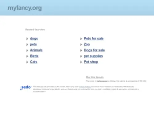 Myfancy.org(CỘNG) Screenshot