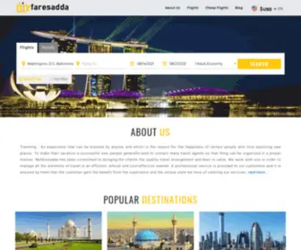 Myfaresadda.com(Book Low Fares Flights Tickets & Rental Cars) Screenshot