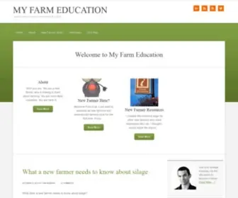 Myfarmeducation.ca(My Farm Education) Screenshot