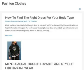 Myfashionclothing.com(Fashionable clothes) Screenshot