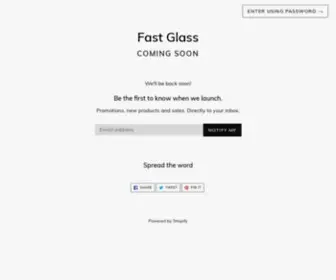 Myfastglass.com(Fast Glass) Screenshot