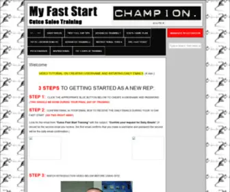 Myfaststart.com(My Fast Start) Screenshot