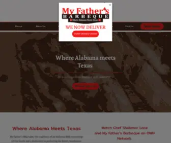 Myfathersbbq.com(My Father's Barbeque) Screenshot