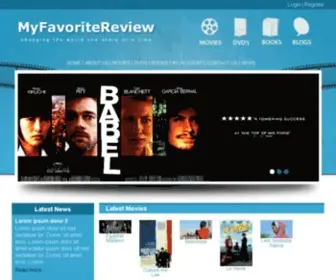 Myfavoritereview.com(My Favorite Review) Screenshot