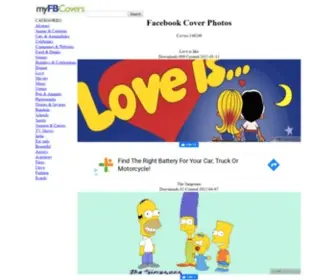 MYFbcovers.com(Facebook Covers) Screenshot