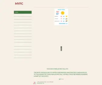 MYFC.org(Web Hosting) Screenshot