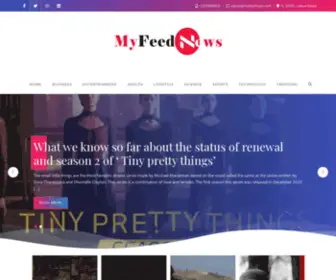 Myfeednews.com(Story, Scoops, News & General News Blog) Screenshot