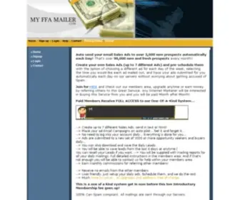 MYffamailer.com(MY FFA Mailer) Screenshot