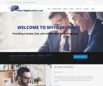 Myfilerunner.com(My File Runner) Screenshot