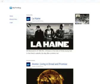 Myfilmblog.com(Connect with filmmakers) Screenshot