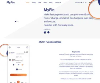 Myfin.bg(Home) Screenshot