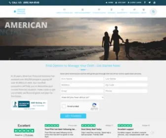 Myfinancialgoals.org(American Financial Solutions) Screenshot