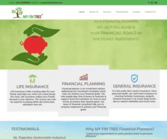 Myfintree.com(Financial planner in Mumbai) Screenshot