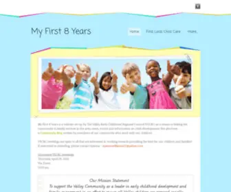 Myfirst8.org(My First 8 Years) Screenshot