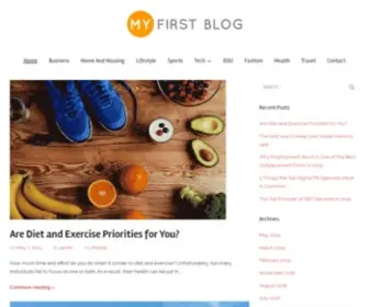 Myfirstblog.org(My WordPress Blog) Screenshot