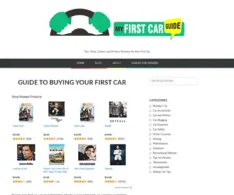 Myfirstcarguide.com(Guide to Buying Your First Car) Screenshot