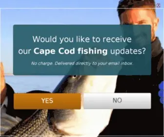 Myfishingcapecod.com(My Fishing Cape Cod) Screenshot