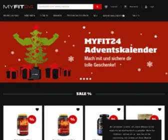 Myfit24.de(MYFIT24 Onlineshop) Screenshot