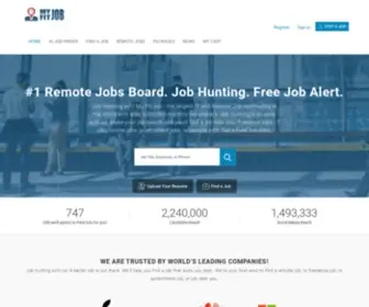 Myfitjob.com(Find a Job among the Top 500 companies in the World) Screenshot