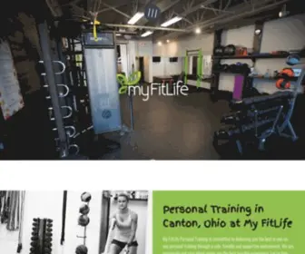 Myfitlifept.com(Personal Training Canton Ohio) Screenshot