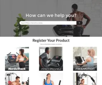 Myfitnesshelp.com(Fitness Equipment Help Center) Screenshot