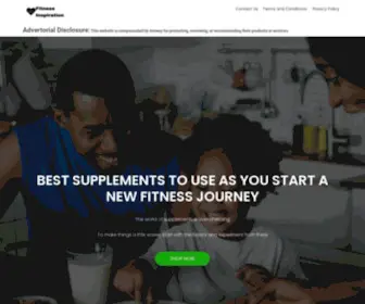 Myfitnessinspiration.com(Helping Your Fitness Goals) Screenshot