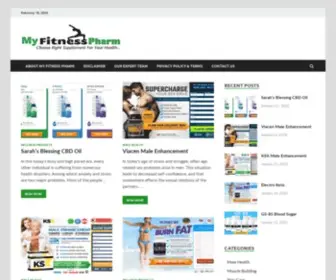 Myfitnesspharm.com(Choose Right Supplement For Your Health) Screenshot