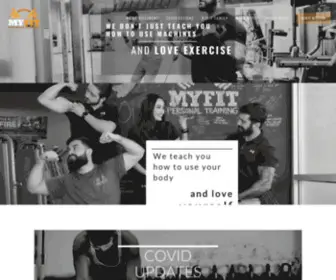 Myfitpersonaltraining.com(Best Personal Trainers In Sacramento and Natomas) Screenshot