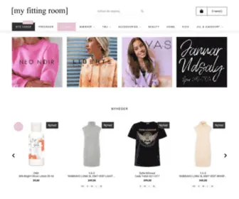 Myfittingroom.dk(My Fitting Room) Screenshot