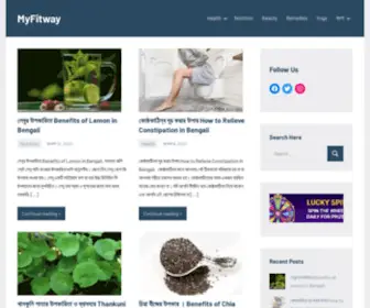 Myfitway.in(फिट रहें स्वस्थ रहें) Screenshot