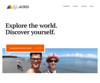 Myfiveacres.com(My Five Acres Transformational Travel) Screenshot
