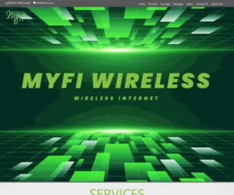 Myfiwireless.co.za(MyFi Wireless) Screenshot