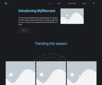 MYflexcase.com(Just another WordPress site) Screenshot