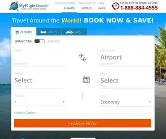 MYflightsearch.com(Find Cheap Flights) Screenshot