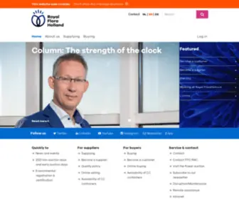 MYfloraholland.com(Royal FloraHolland) Screenshot