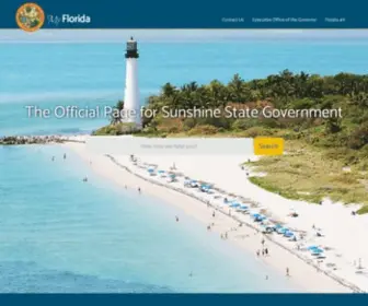 MYflorida.gov(MyFlorida) Screenshot