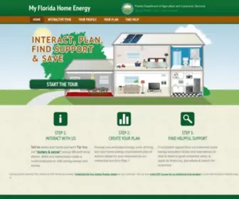 MYfloridahomeenergy.com(My Florida Home Energy) Screenshot