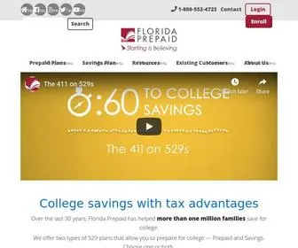 MYfloridaprepaid.com(College Savings Plans) Screenshot