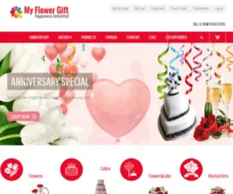 MYflowergift.com(My Flower Gift) Screenshot