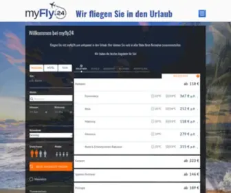 MYFLY24.com(MYFLY 24) Screenshot