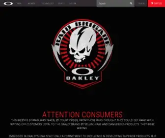 Myfoakleys.org(Fake oakleys) Screenshot