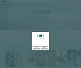 Myfoli.com(Myfoli) Screenshot