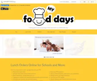 Myfooddays.com(School Lunch) Screenshot