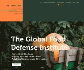 Myfooddefense.com(Home) Screenshot