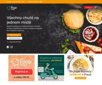 Myfoodplace.cz(Myfoodplace) Screenshot