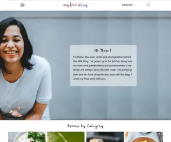 Myfoodstory.com(Quick and Easy Indian Recipes) Screenshot