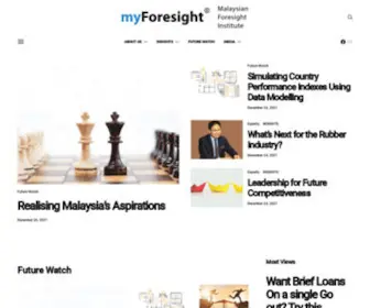 Myforesight.my(Malaysian Foresight Institute) Screenshot
