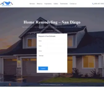 Myforeverbuilders.com(Home Remodeling San Diego) Screenshot