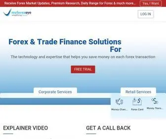 Myforexeye.com(Foreign currency exchange) Screenshot
